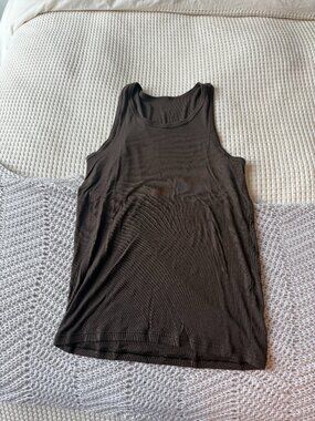 Everyday Modal Rib Tank Espresso (Size Small Never Worn)